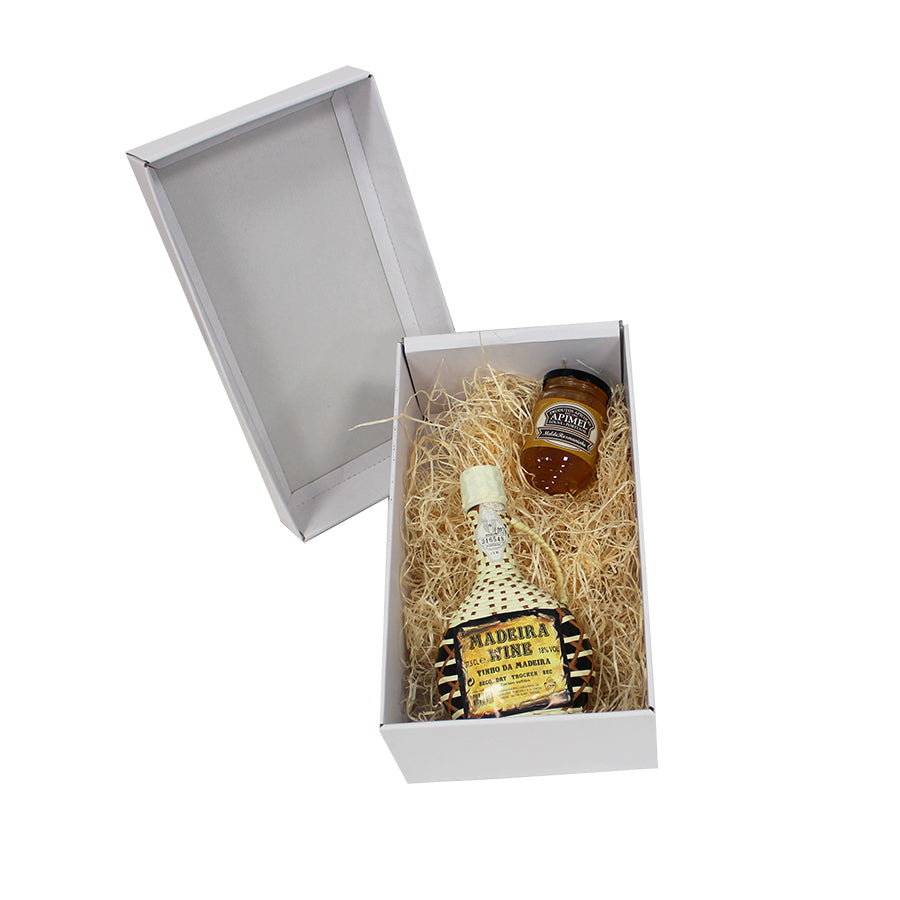 Caixa Gourmet em Microcanelado - Branco