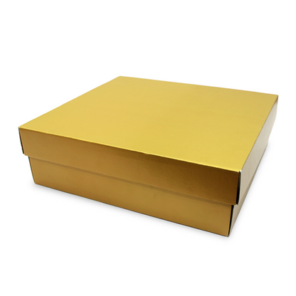 Caixa Gourmet em Microcanelado - Ouro