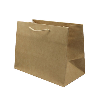Kraft Natural Kraft Paper Bags 135gsm with Cord - Kraft