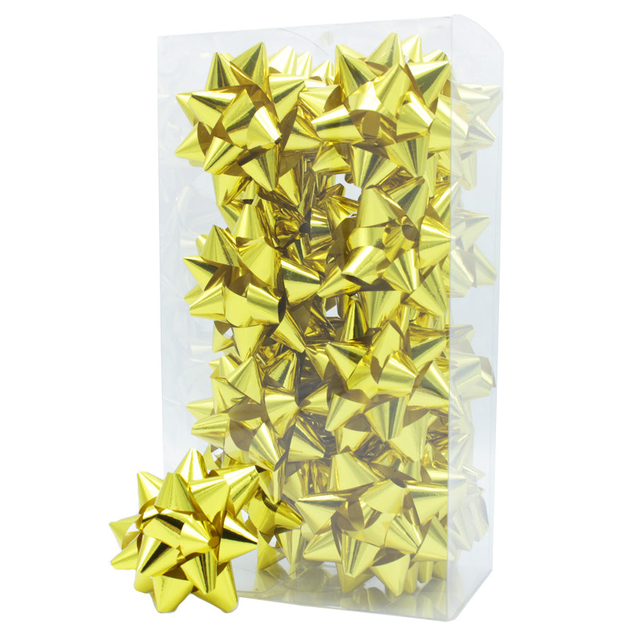 Box with Metal Bows - Gold