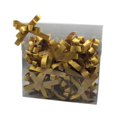 Box with Metal Bows - Gold