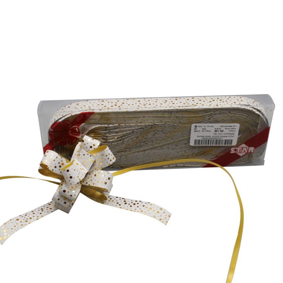 Box with Rapid Bows - White - "Sochi"