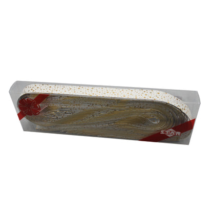 Box with Rapid Bows - White - "Sochi"