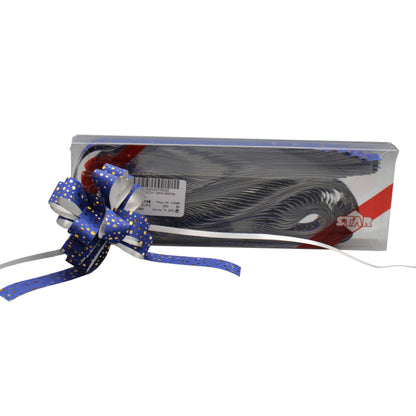 Box with Rapid Bows - Blue - "Sochi"
