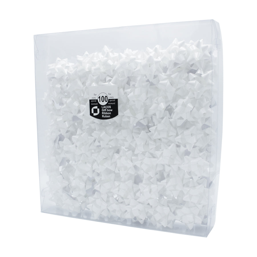 Starlight Bows Box - White