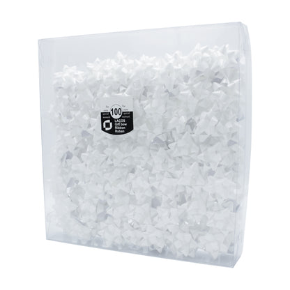 Starlight Bows Box - White