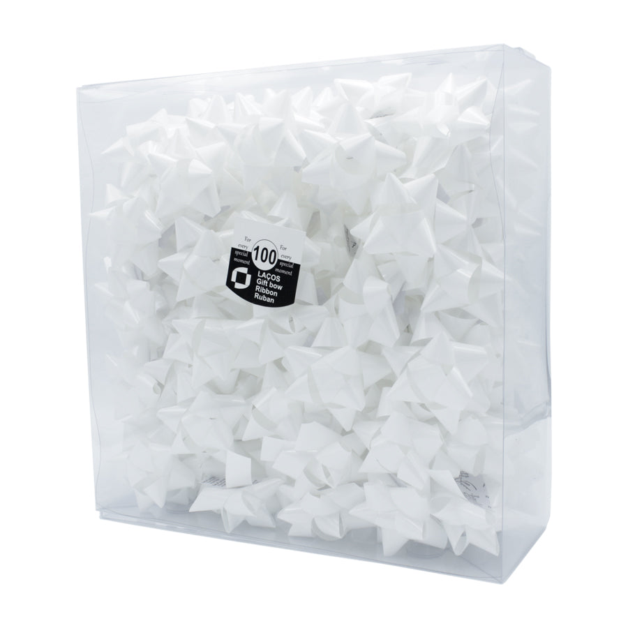 Starlight Bows Box - White