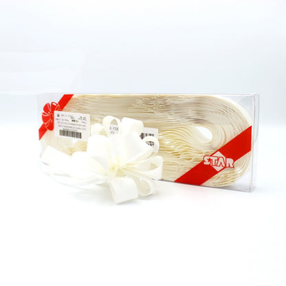 Box with Ribbons Rapid Starpaper- White - "Dune"