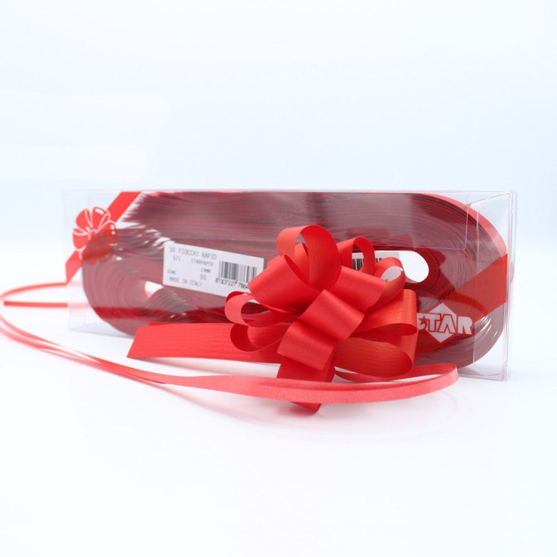 Box with Bows Rapid Starpaper- Red - "Dune"