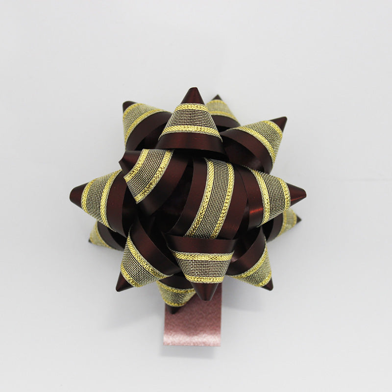 Caixa com Laços Star - Castanho com Organza - Twinstars