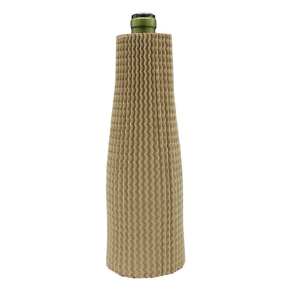 Cardboard Tube Protection for Bottles - Brown