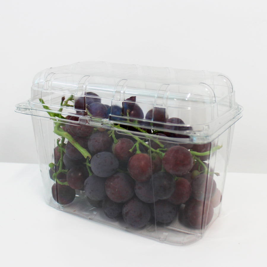 Clamshell PET Containers for Fruit - Clear