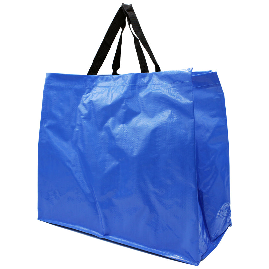 Laminated Woven Polypropylene (PP) Bags - Glossy Plasticized - Blue