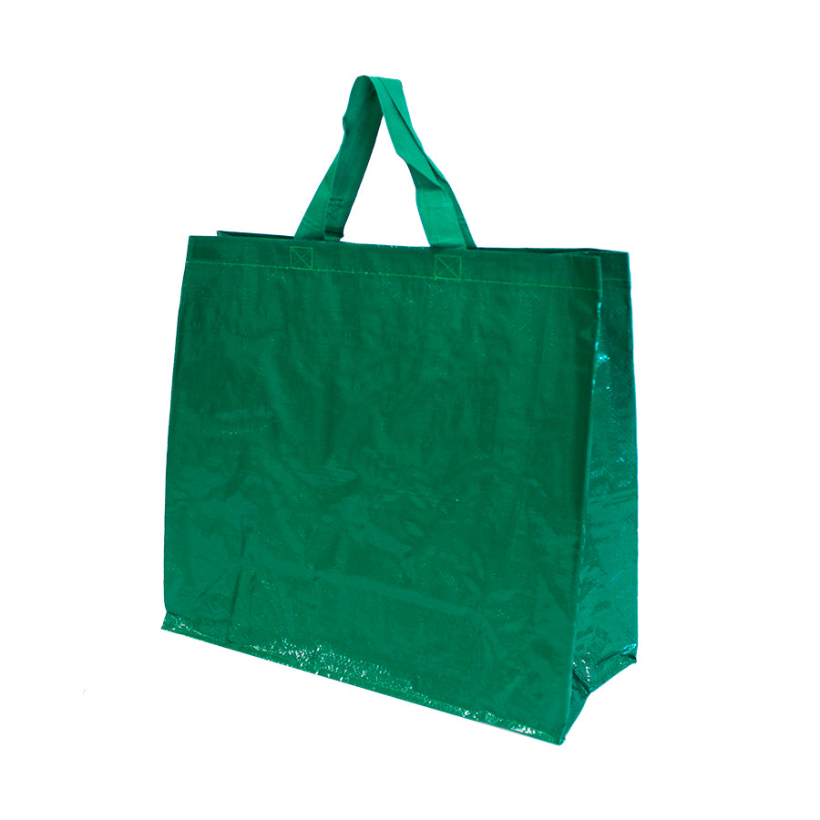 Polypropylene (PP) Woven Laminated Bags - Glossy Plasticized - Dark Green