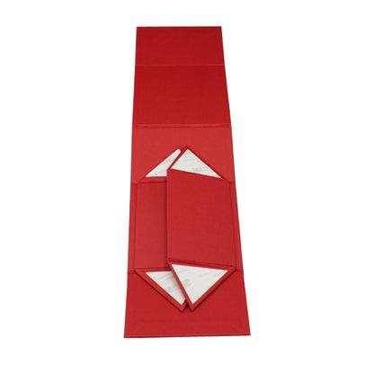 Caixa Premium Cartão 1200g com Iman e Adesivo - Plastificado Mate - Vermelho