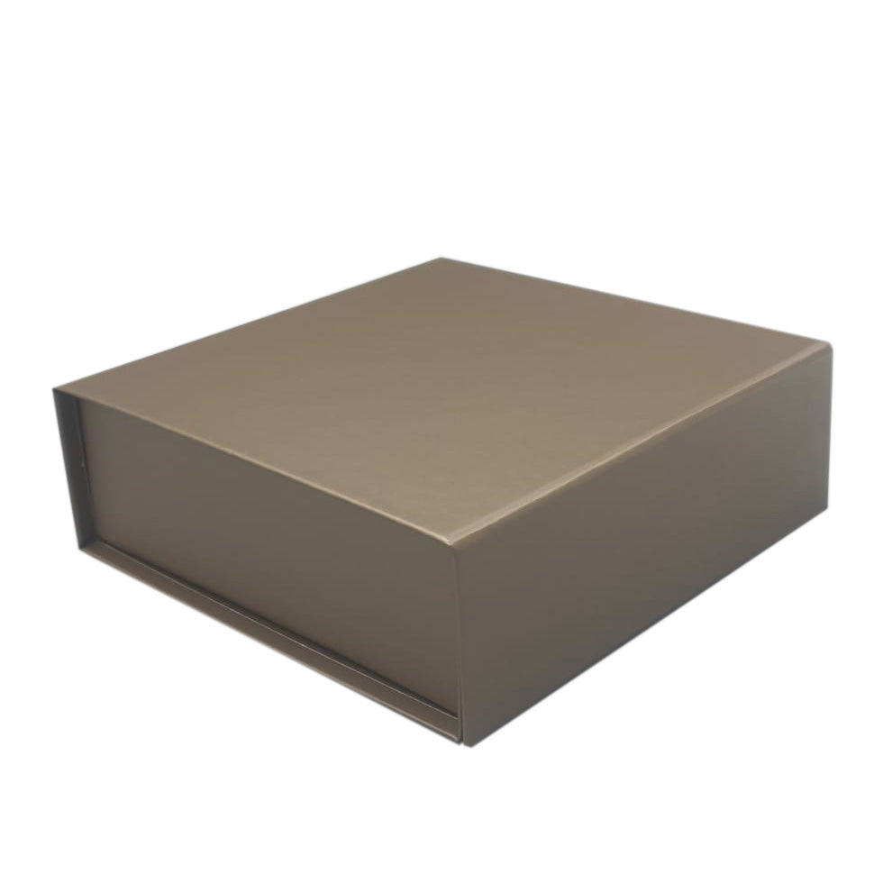 Caixa Premium Cartão 1200g com Iman e Adesivo - Bronze