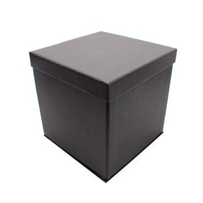 Premium Cardboard Box 1200g with Lid and Base - Black