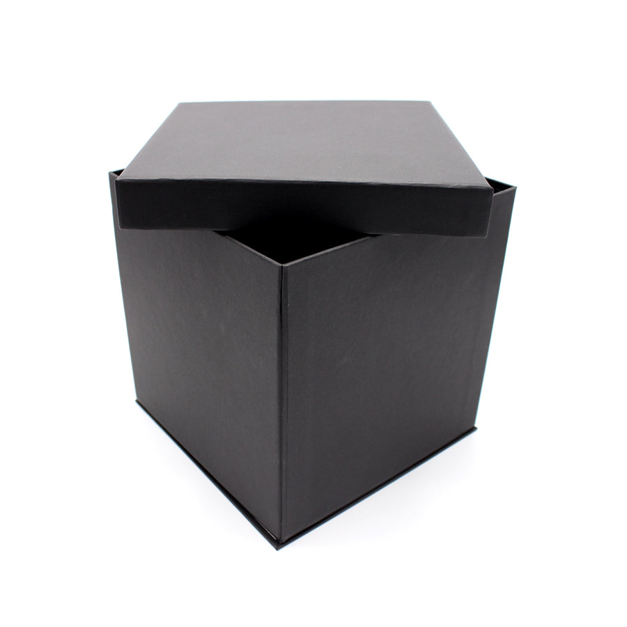 Premium Cardboard Box 1200g with Lid and Base - Black