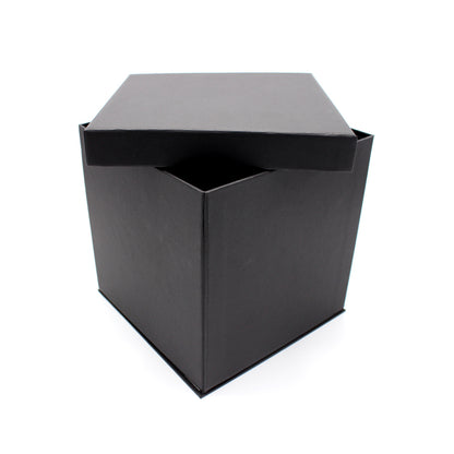 Premium Cardboard Box 1200g with Lid and Base - Black