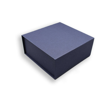 Caixa Premium Cartão 1200g com Iman e Adesivo - Azul