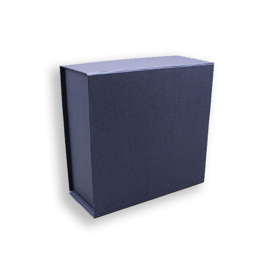 Caixa Premium Cartão 1200g com Iman e Adesivo - Azul