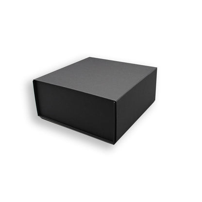 Caixa Premium Cartão 1200g com Iman e Adesivo - Preto Kraft