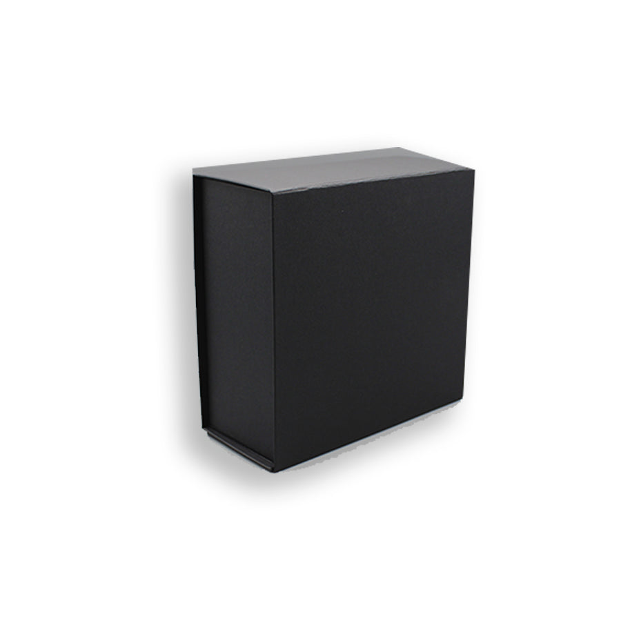 Caixa Premium Cartão 1200g com Iman e Adesivo - Preto Kraft