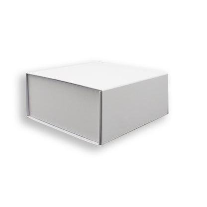 Caixa Premium Cartão 1200g com Iman e Adesivo - Branco