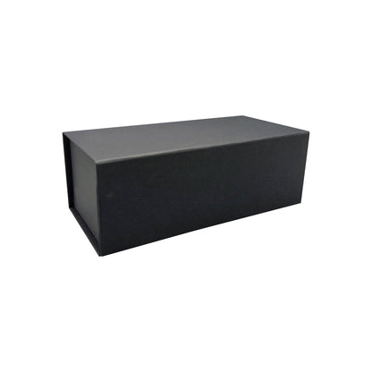 Caixa Premium Cartão 1200g com Iman e Adesivo - Preto Kraft