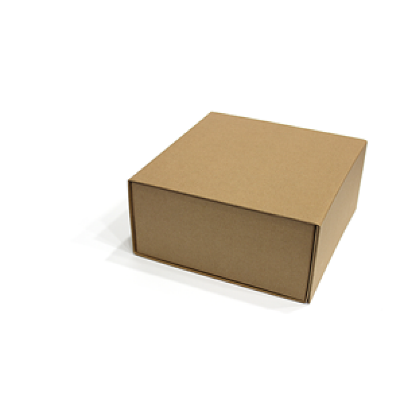 Caixa Premium Cartão 1200g com Iman e Adesivo - Kraft