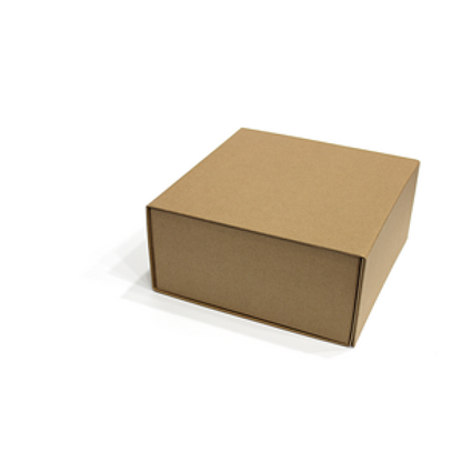 Caixa Premium Cartão 1200g com Iman e Adesivo - Kraft