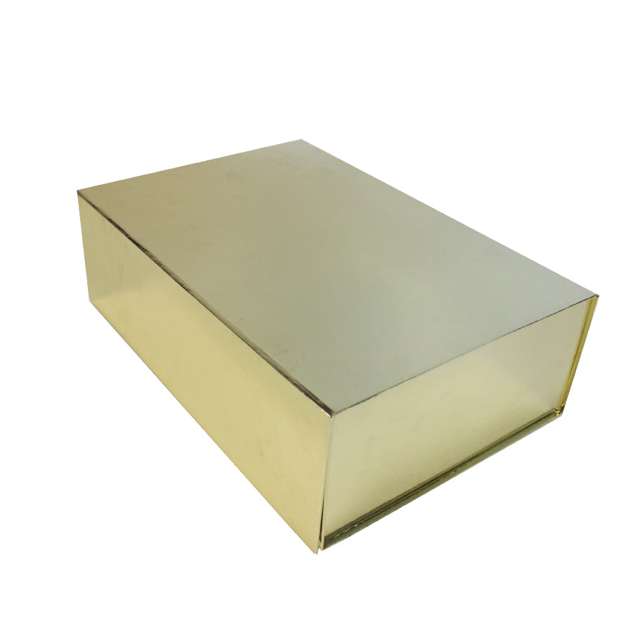 Caixa Premium Cartão 1200g com Iman e Adesivo - Ouro