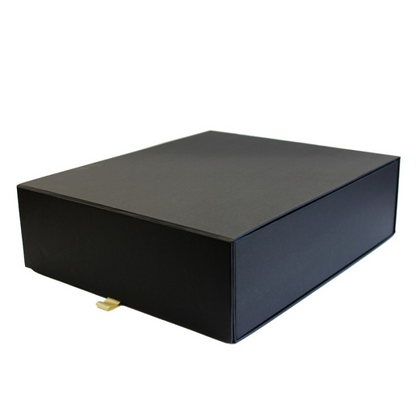 Premium Cardboard Box 1200g with Magnet and Adhesive - Black