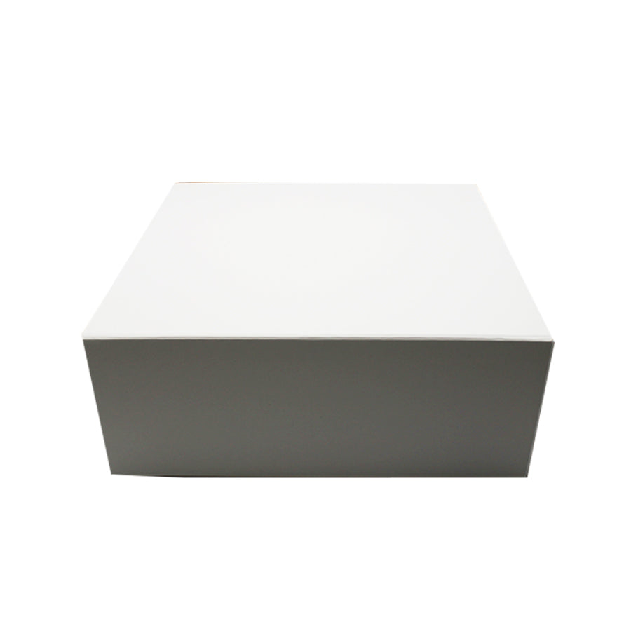 Caixa Premium Cartão 1200g com Iman e Adesivo - Plastificado Mate - Branco