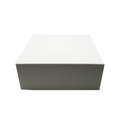 Caixa Premium Cartão 1200g com Iman e Adesivo - Plastificado Mate - Branco