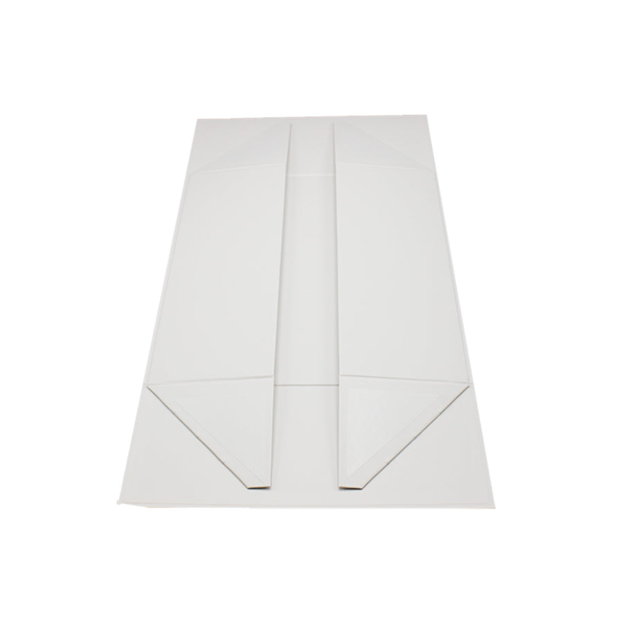 Caixa Premium Cartão 1200g com Iman e Adesivo - Plastificado Mate - Branco