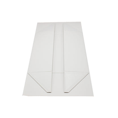 Caixa Premium Cartão 1200g com Iman e Adesivo - Plastificado Mate - Branco