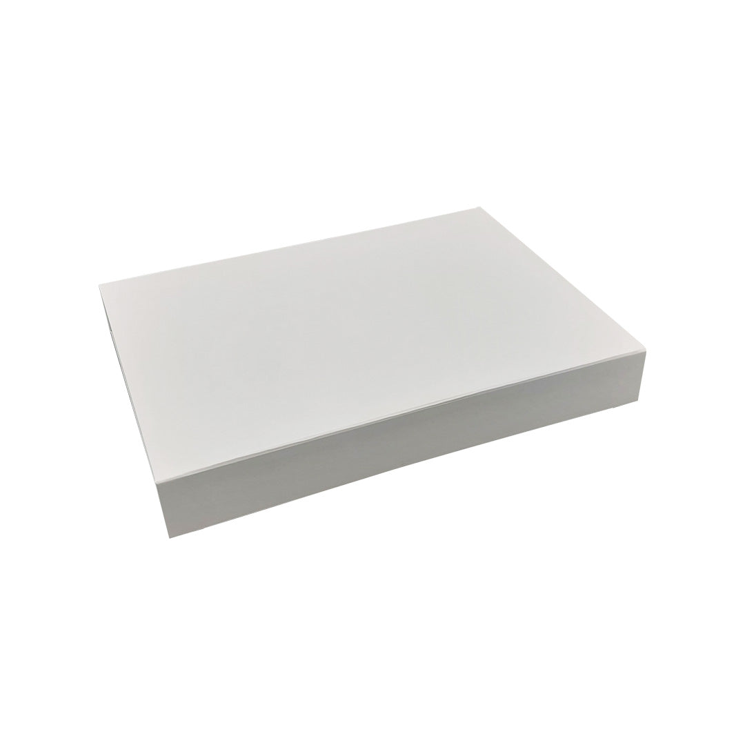 Caixa Premium Cartão 1200g com Iman e Adesivo - Plastificado Mate - Branco