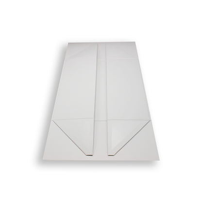 Caixa Premium Cartão 1200g com Iman e Adesivo - Plastificado Mate - Branco