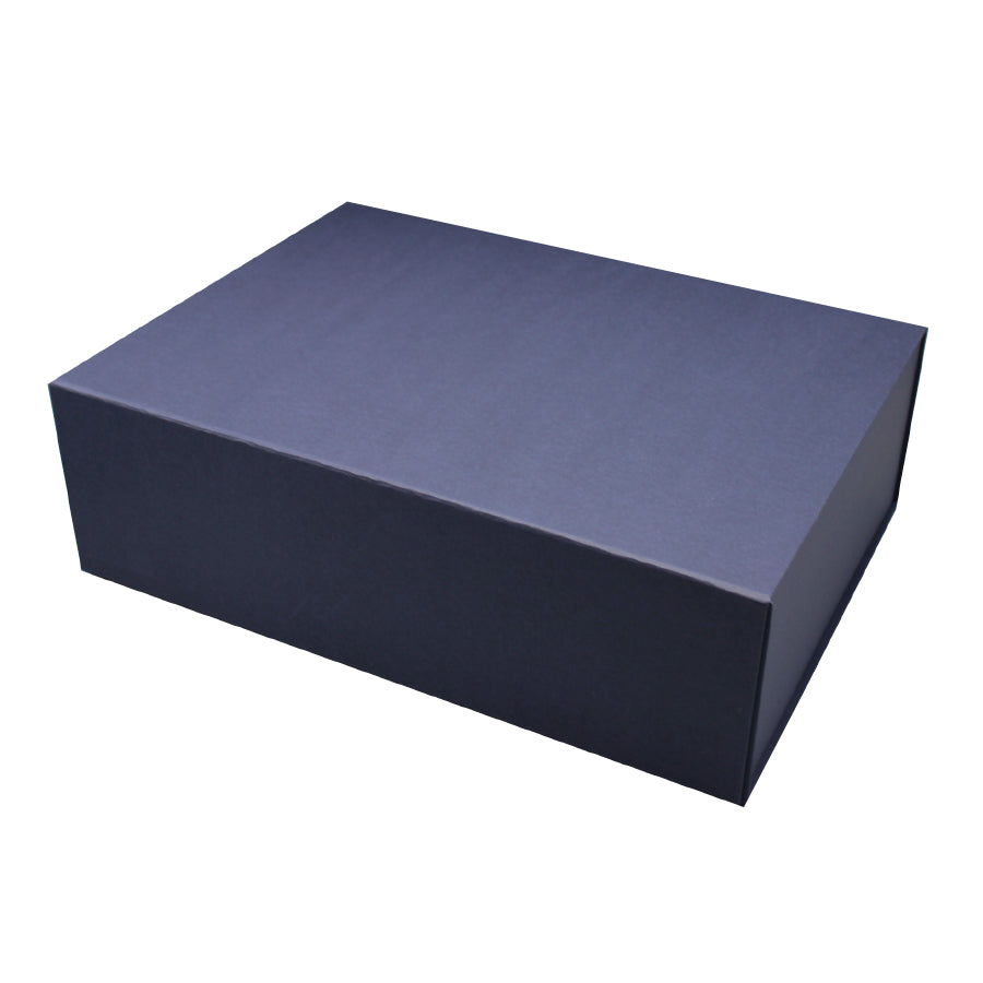 Caixa Premium Cartão 1200g com Iman e Adesivo - Azul