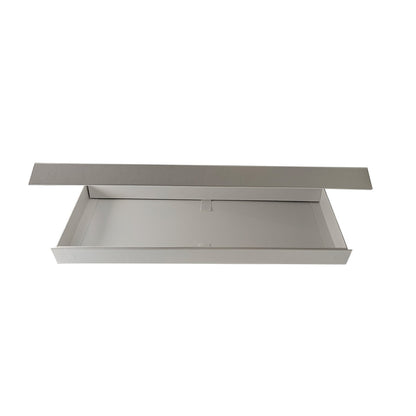 Caixa Premium Cartão 1200g com Iman e Adesivo - Plastificado Mate - Branco