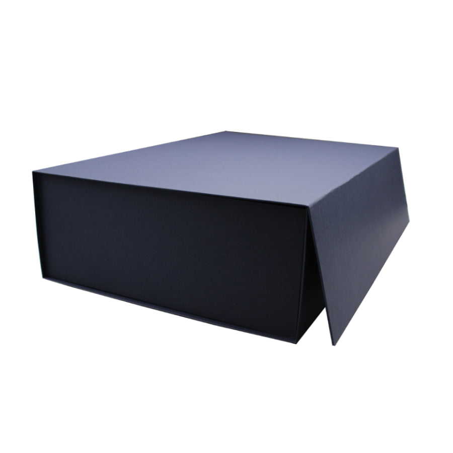 Caixa Premium Cartão 1200g com Iman e Adesivo - Azul