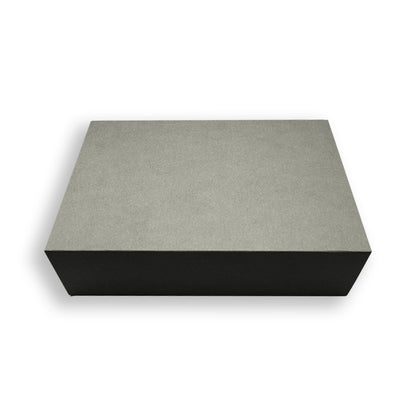 Caixa Premium Cartão 1200g com Iman e Adesivo - Cinza