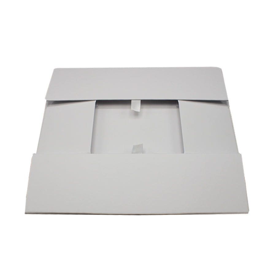 Caixa Premium Cartão 1200g com Iman e Adesivo - Plastificado Mate - Branco