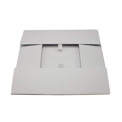 Caixa Premium Cartão 1200g com Iman e Adesivo - Plastificado Mate - Branco