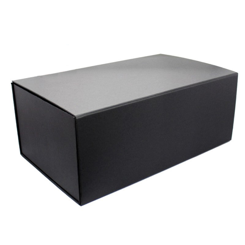 Caixa Premium Cartão 1200g com Gaveta - Plastificado Mate - Preto