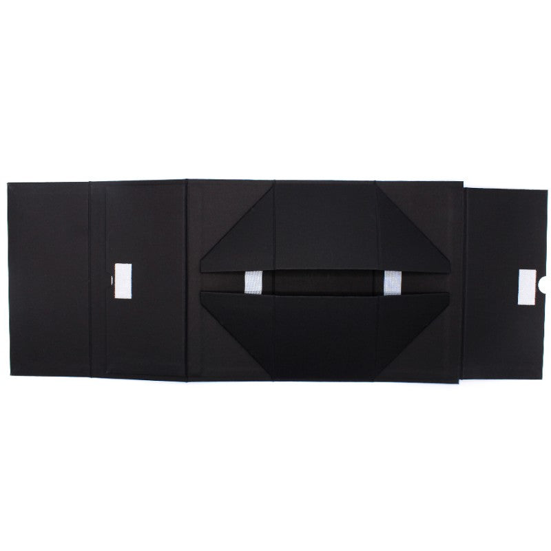 Premium Cardboard Box 1200gsm with Window and Magnet - Black