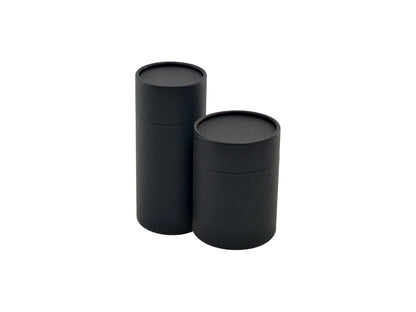 Caixa Premium Redonda com Tampa - Preto