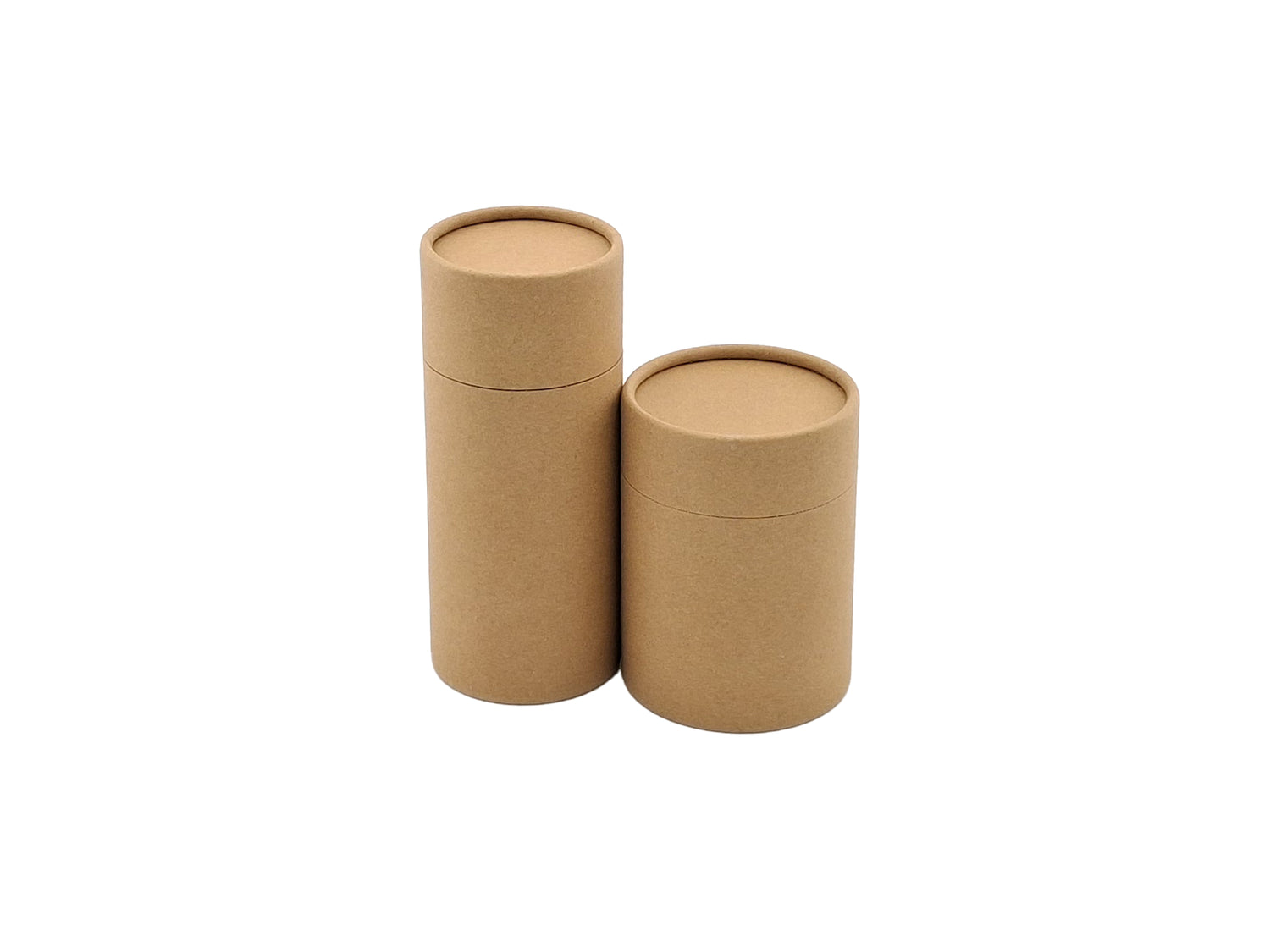 Caja Premium Redonda con Tapa - Kraft