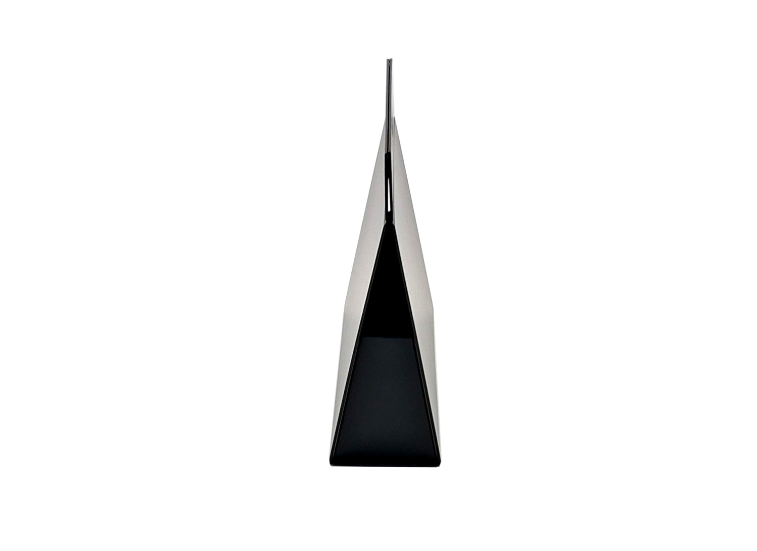Caixa Mala Premium Triangular com Pega e Íman - Plastificado Mate - Preto